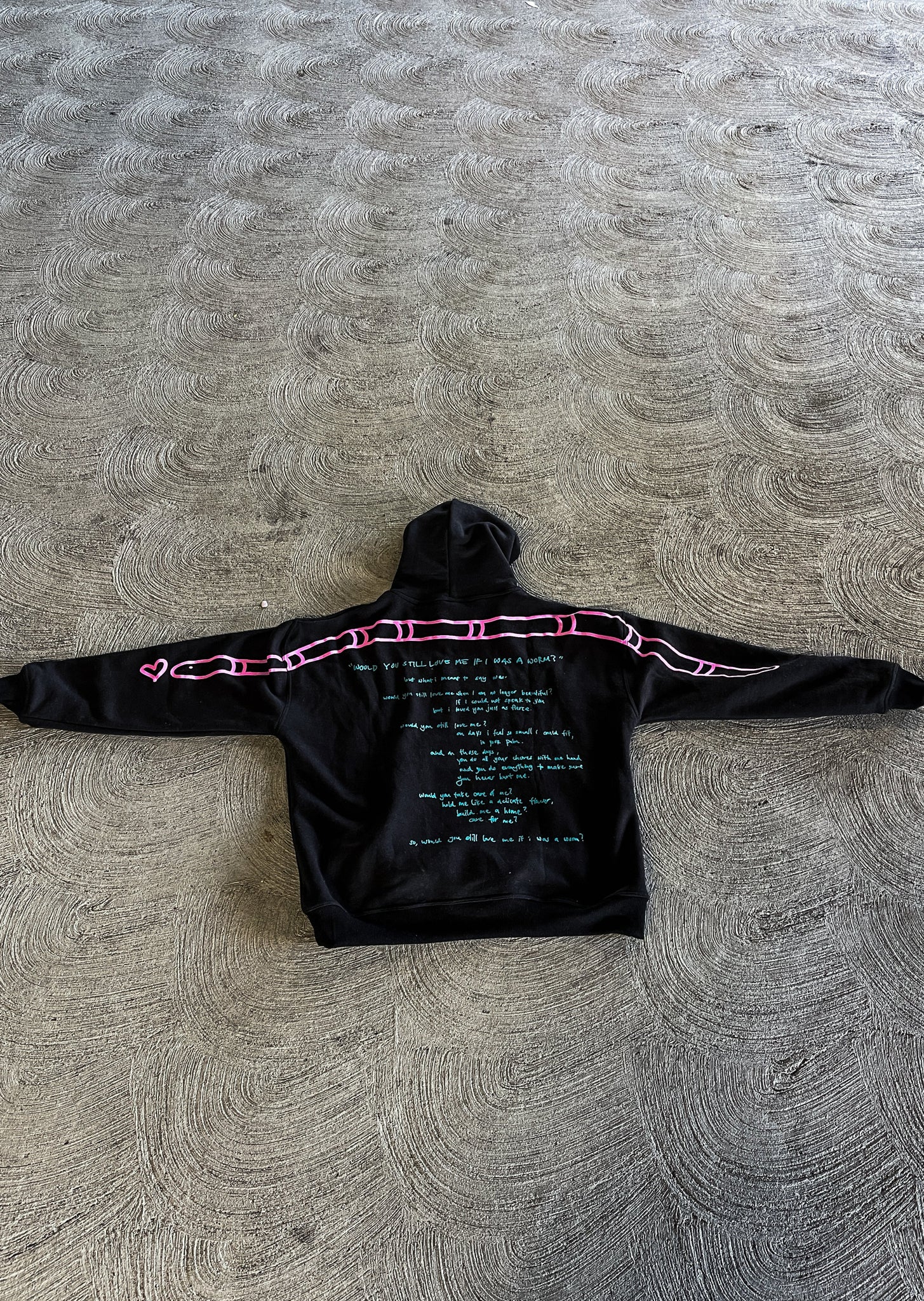 "Would You Still Love Me If I Was A Worm?" Hoodie