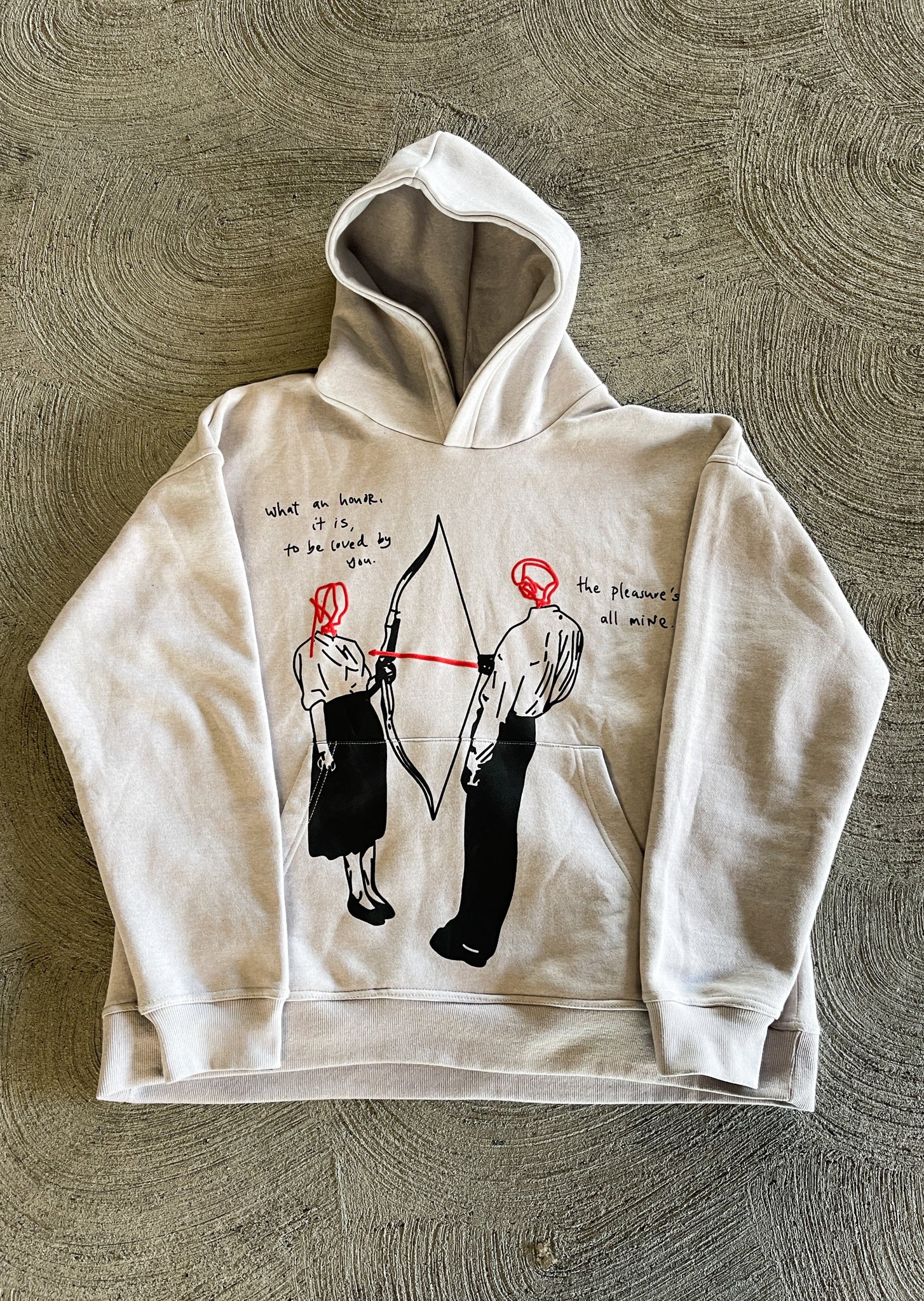 "What An Honor It Is, To Be Loved By You" Hoodie