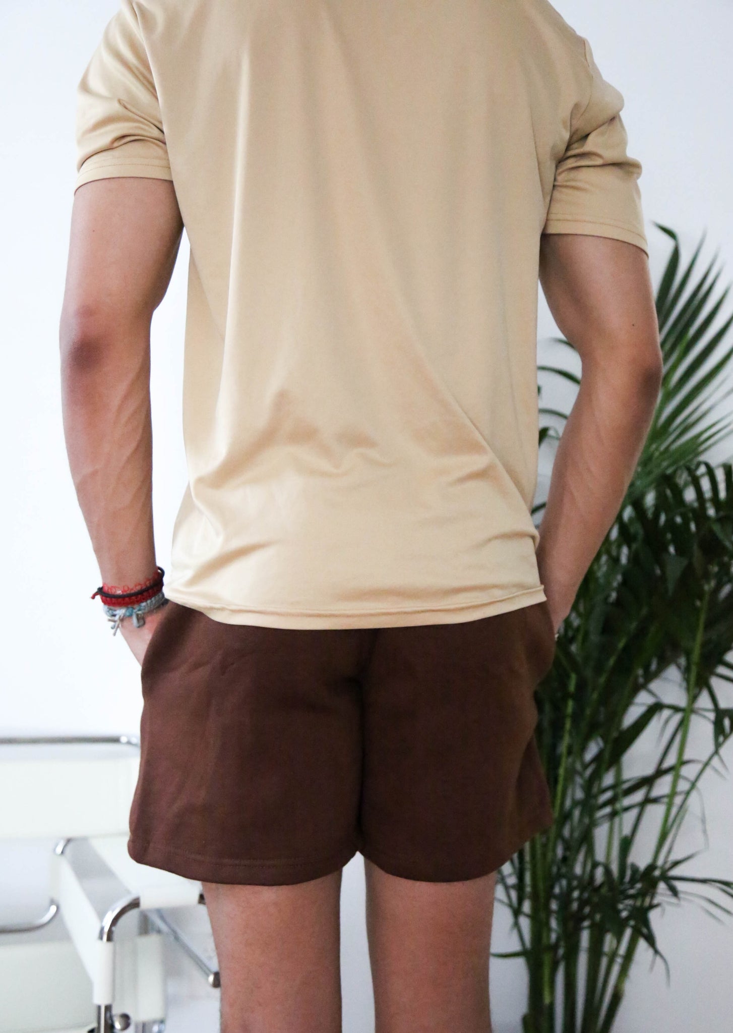 Logo Shorts - Chocolate Brown