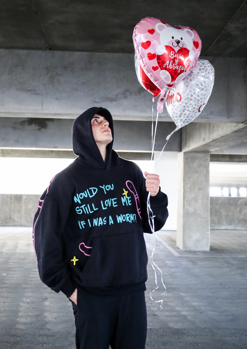 "Would You Still Love Me If I Was A Worm?" Hoodie